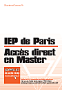 Sciences Po Paris (admission directe en cycle Master)
