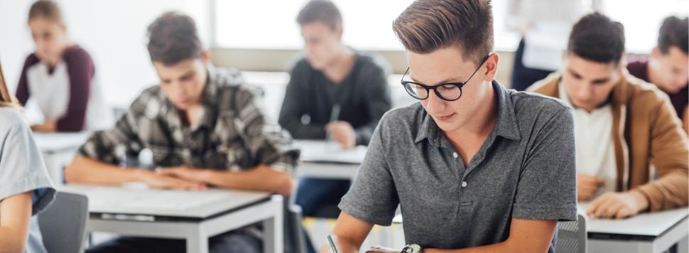 Étudiant en stage de préparation