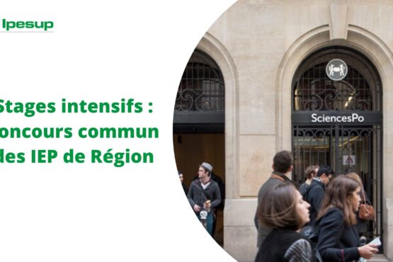 Stages intensifs : concours commun des IEP de Région