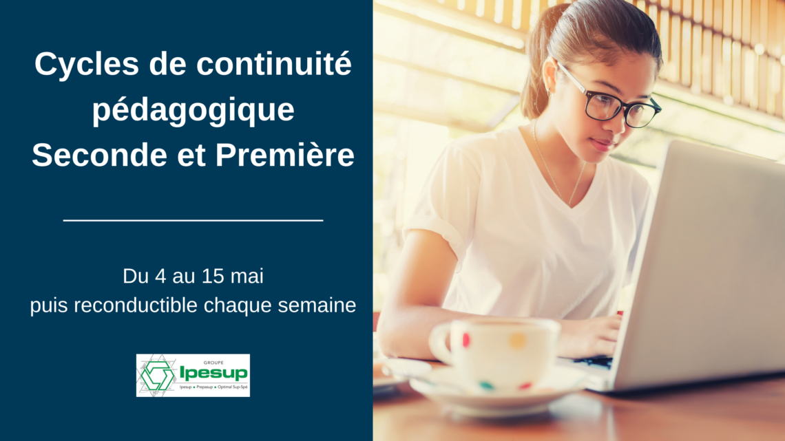 Cycles de continuité pédagogique Seconde et Première
