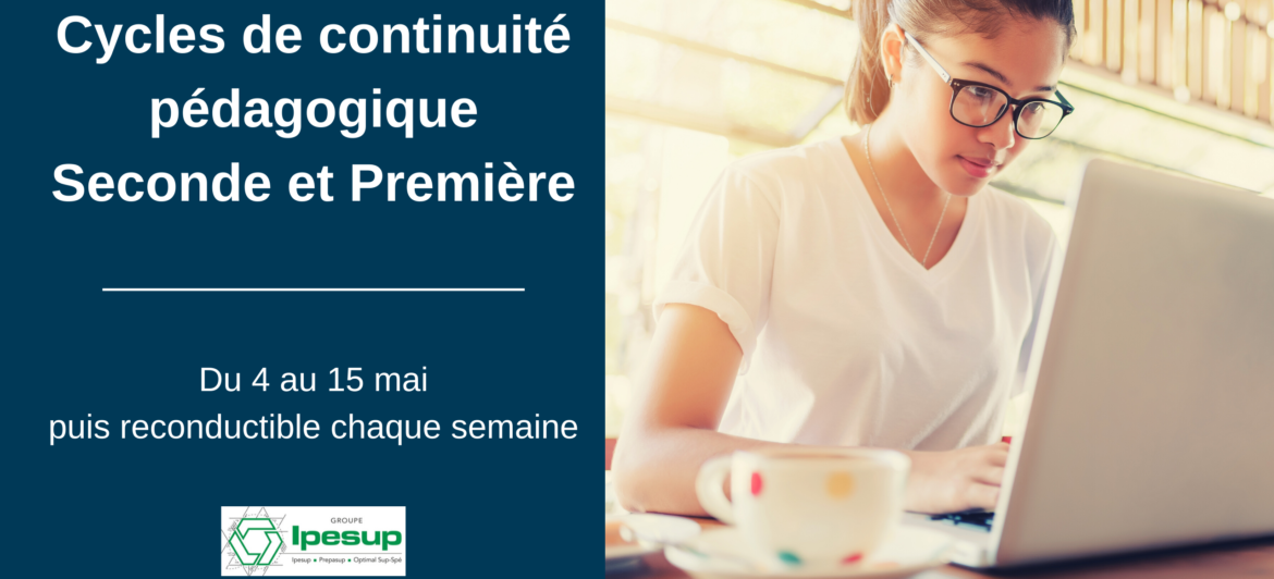 Cycles de continuité pédagogique Seconde et Première