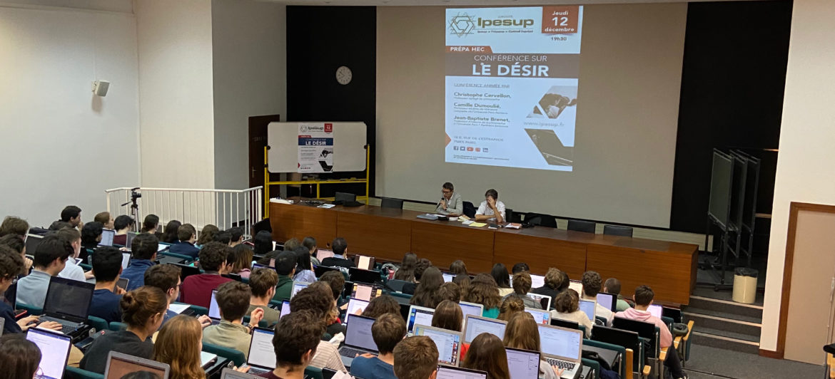 Conférence sur le thème de prépa HEC : « Aimer »