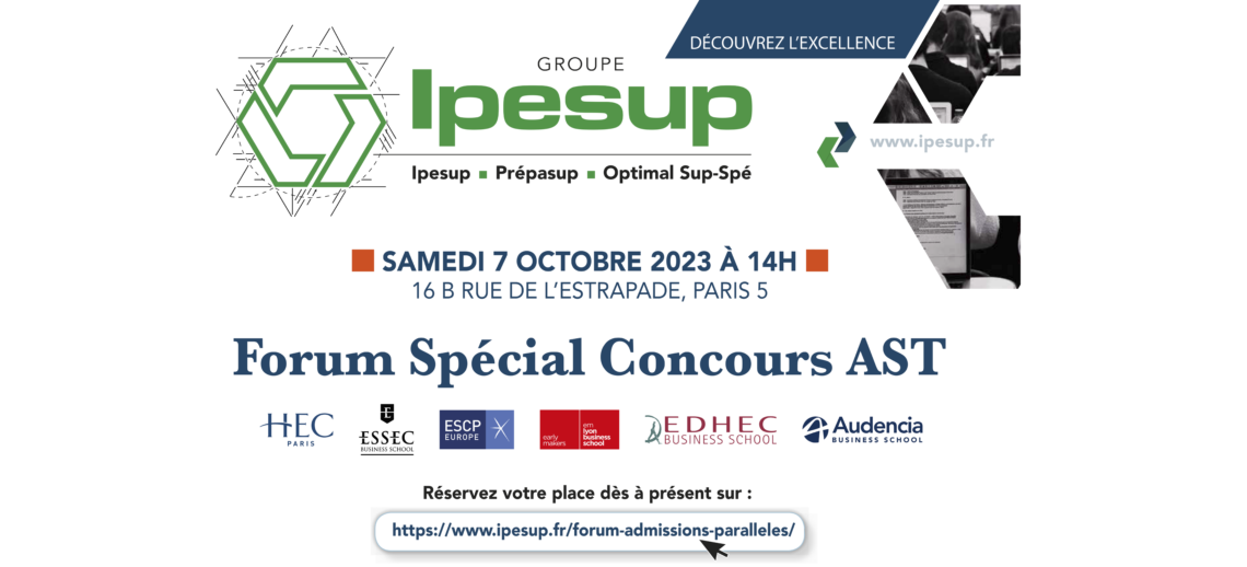 Forum spécial Admissions parallèles le 7 octobre 2023