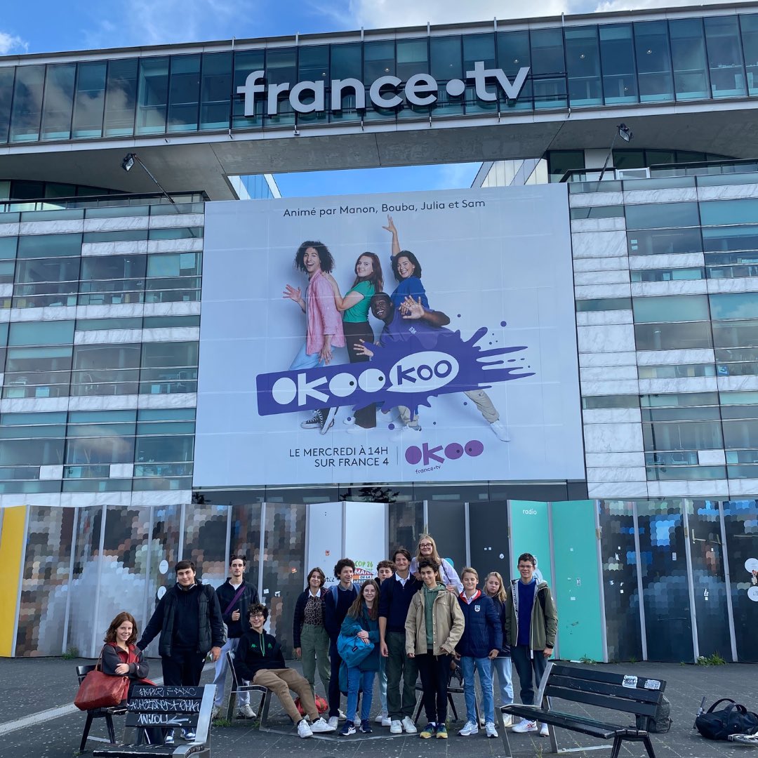 France Télévisions ouvre ses portes aux élèves du Lycée Ipesup