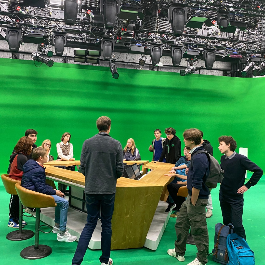 Les Seconde d'Ipesup à France Télévisions en sortie scolaire