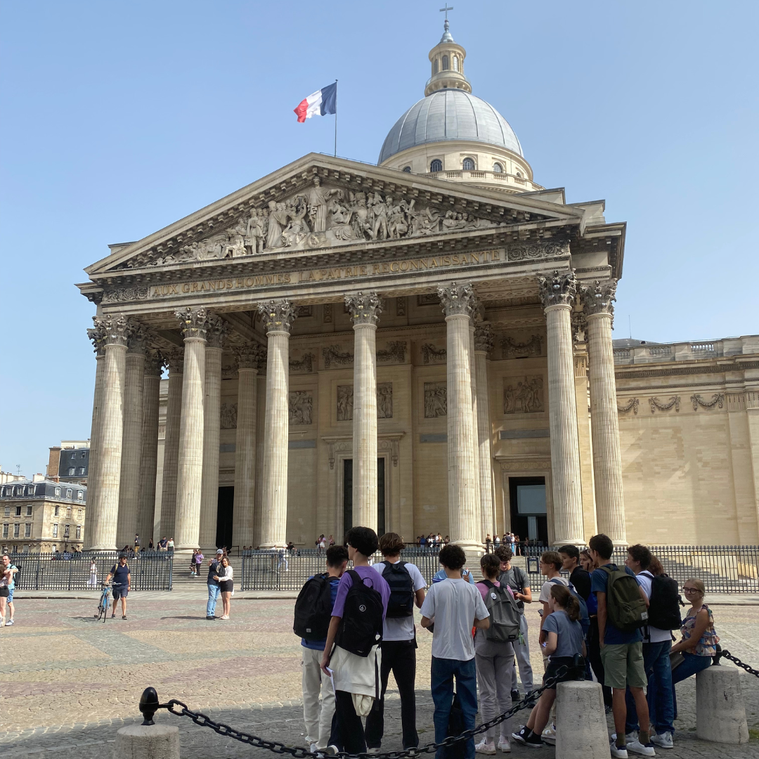 Visite de nos élèves de Seconde au Panthéon à Paris