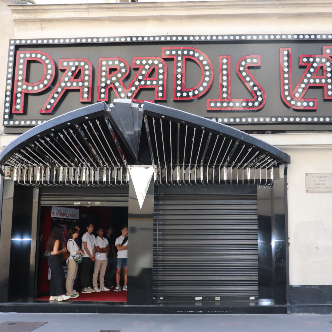 Nos élèves de Seconde au Paradis Latin