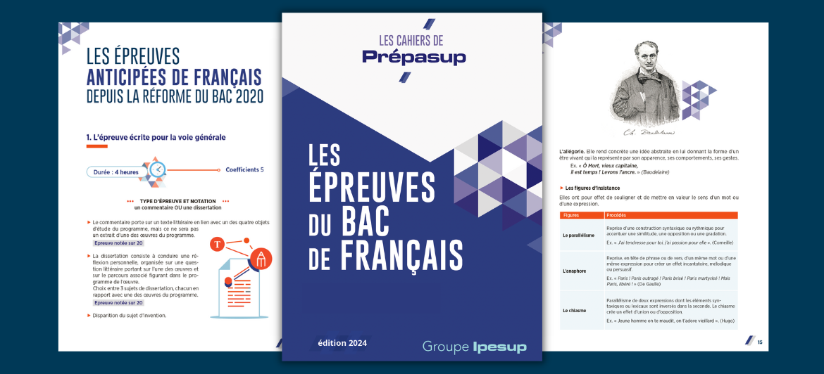 Le cahier des épreuves du Bac de Français 2024