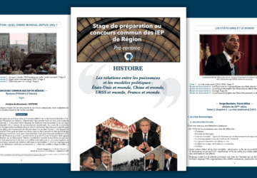 Concours commun des IEP de Région : téléchargez le fascicule d’Histoire