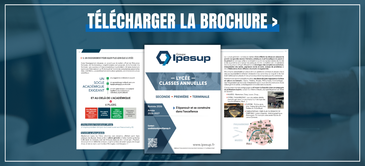 Brochure Lycée Ipesup 26-27