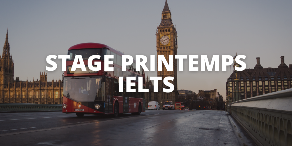 Stage IELTS Printemps