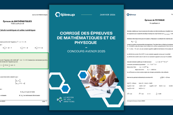 Corrigé du concours Avenir 2025