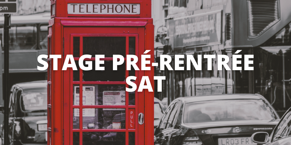 SAT pré-rentrée'