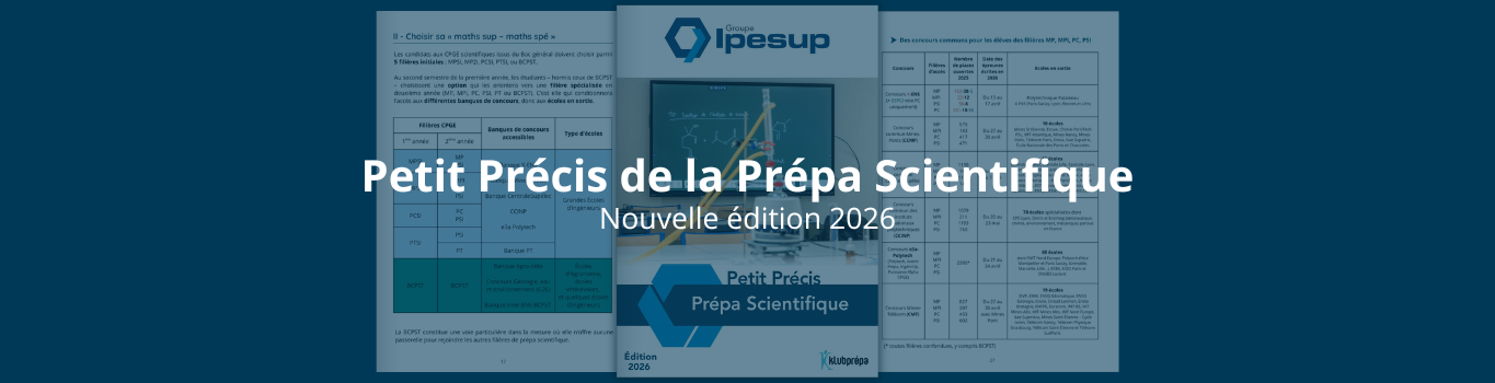 Slider Petit Précis Scientifique 2026'