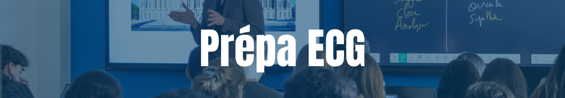 Prépa ECG Prépa ECG