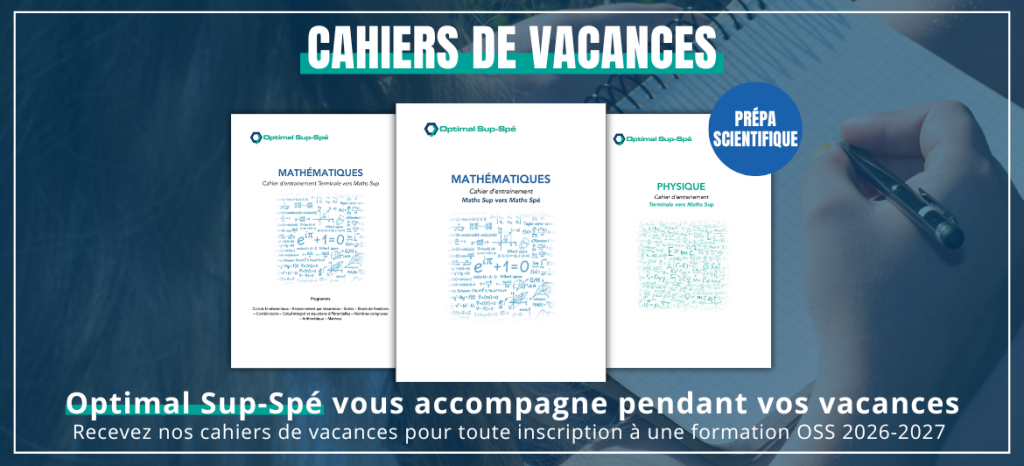 Cahier de vacances - Prépa Scientifique 202