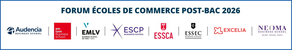Écoles - Forum post-bac commerce 2026