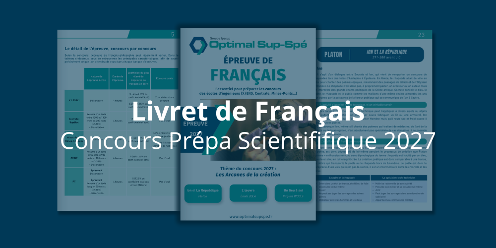 Livret de Français OSS 2027