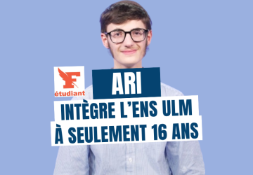 À 16 ans, Ari intègre l’ENS Ulm avec quatre ans d’avance : «C’est mon école de rêve»