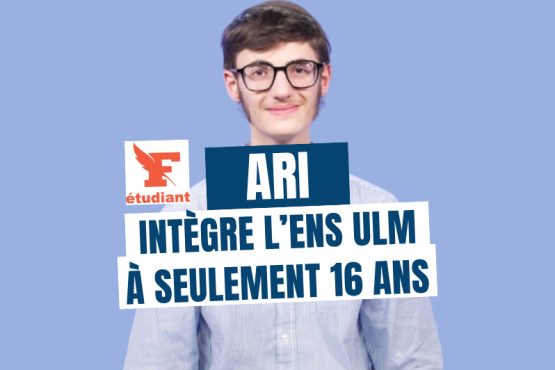À 16 ans, Ari intègre l’ENS Ulm avec quatre ans d’avance : «C’est mon école de rêve»