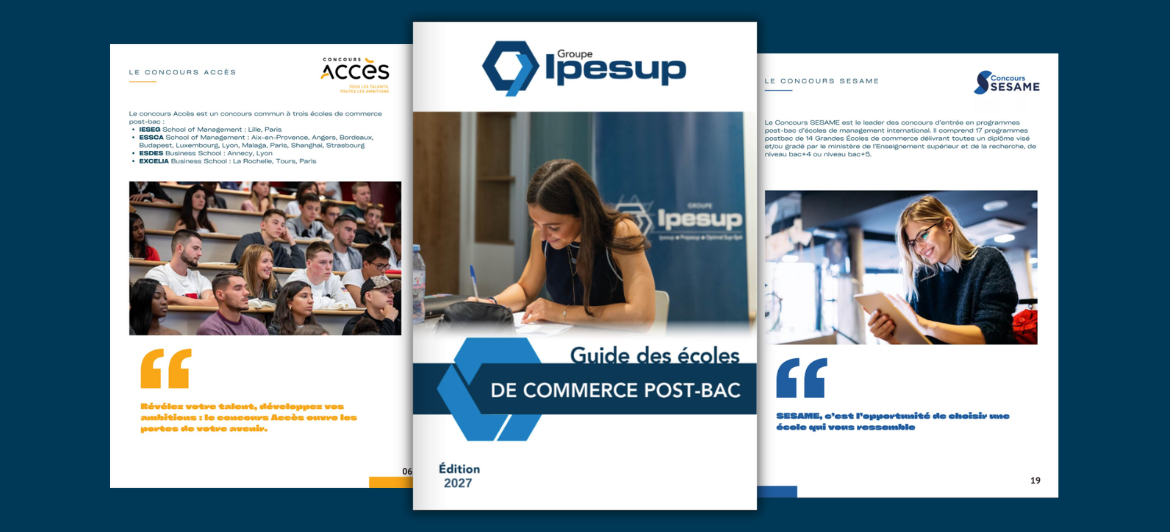 Guide des écoles de commerce post-bac 2027