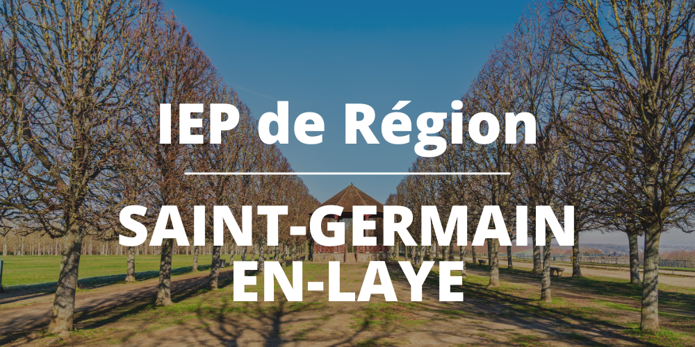 IEP de Région - Saint-Germain-en-Laye